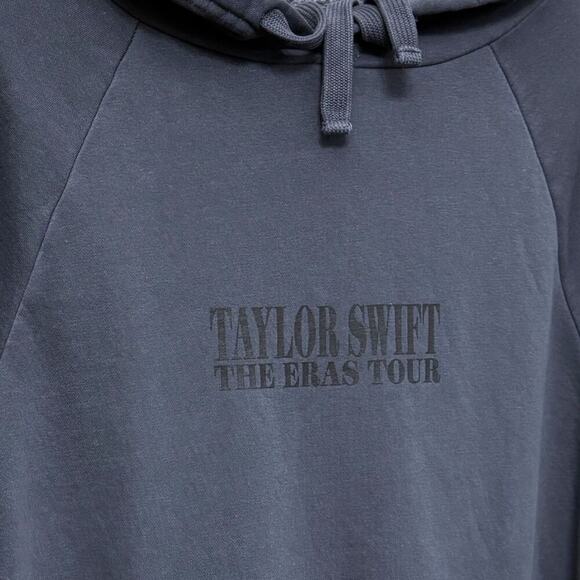 NWT The Eras Tour Washed Blue Hoodie US DATES ONLY 2023 Taylor Swift sz 2XL XXL - Picture 8 of 9
